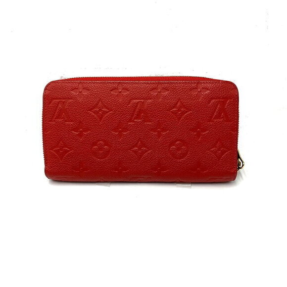 Louis Vuitton Zippy Wallet Empreinte Leather Long Red Cerise Red - Picture 2 of 5